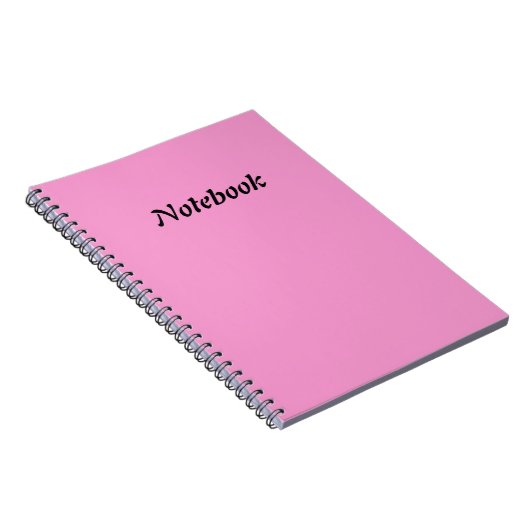 roze notitieboek (Rechterzijde)