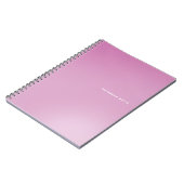 Roze Notitieboek (Linkerzijde)