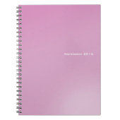 Roze Notitieboek (Voorkant)