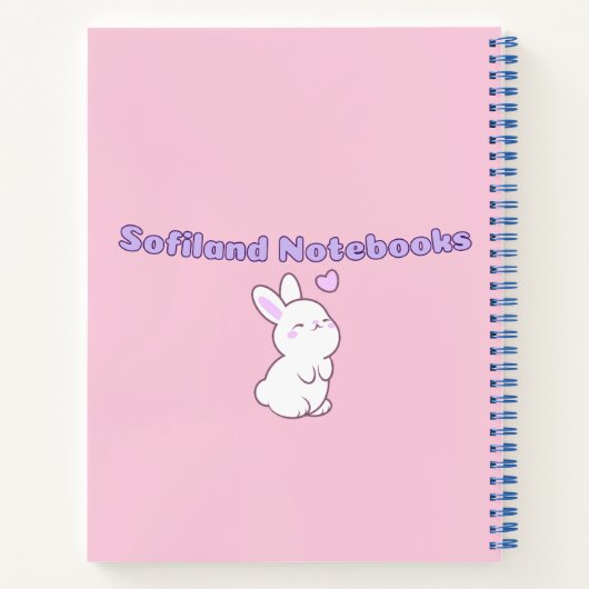 Roze 🌸🌷✨💜 notitieboek (Achterkant)