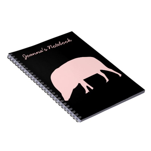 Roze  Notitieboek (Rechterzijde)