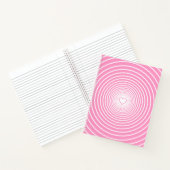 Roze Notitieboek met hart - Kies kleuren (Binnen)