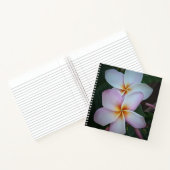 Roze Notitieboek Plumeria Spiral (Binnen)