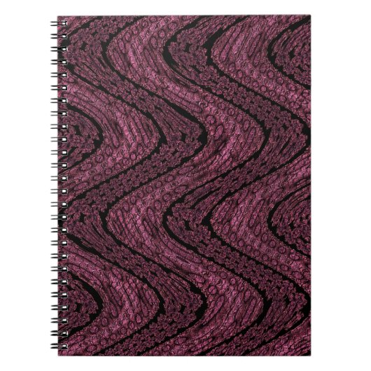 Roze Notitieboek Snakeskin (Voorkant)