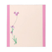 Roze notitiepad notitieblok (Voorkant)
