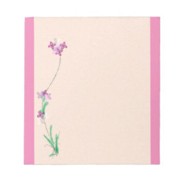 Roze notitiepad notitieblok