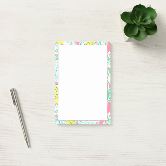 Roze notities van de luis post-it® notes (Kantoor)