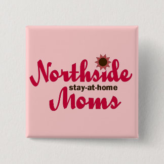 Roze NSAHM-Button Vierkante Button 5,1 Cm