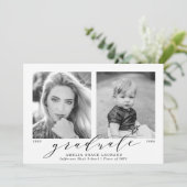 Roze | Nu en daarna Fotogradatie Partij Kaart (Staand voorkant)