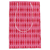 Roze Nutkraker Gift Bag Medium Cadeauzakje (Voorkant)