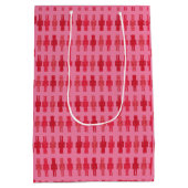 Roze Nutkraker Gift Bag Medium Cadeauzakje (Achterkant)