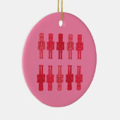 Roze Nutkraker Ornament (Rechts)