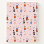 Roze Nutkraker Pattern Holiday Recipe Notitieboek (Achterkant)