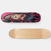 Roze obsessie-skateboard skateboard (Horizontaal)