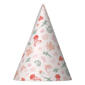 Roze Oceaan Dieren Verjaardag Feesthoedjes (Links)