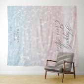 Roze Oceaan Glanzend Water Foto Requisiet Wandkleed (In Situ (horizontaal))