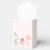 Roze Oceaan Verjaardagsfeestje Bedankdoosjes (Geopend)