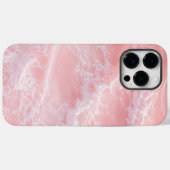Roze Oceaangolven Blozen Case-Mate iPhone Case (Achterkant (horizontaal))