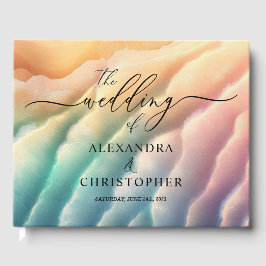 Roze Ocean Beach Schattigee Signature Zomerzon Gastenboek