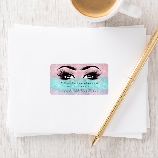 Roze Ocean Makeup Lashes Stylst Beauty RSVP Etiket (Insitu)