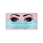 Roze Ocean Makeup Lashes Stylst Beauty RSVP Etiket (Voorkant)