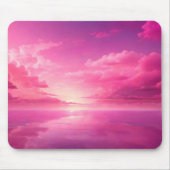 Roze Ocean Sunset Muismat (Voorkant)