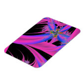 Roze octopus Abstract Magneet (Linkerzijde)