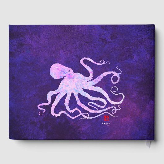 Roze Octopus - Gastenboek (Achterkant)
