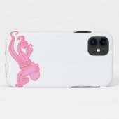 Roze octopus kawaii nautische tekening Case-Mate iPhone case (Achterkant (horizontaal))