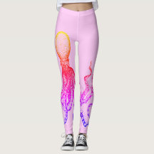 Roze Octopus Leggings