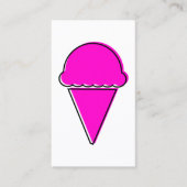 roze oddRex-ijskaartstempelkaart Klantenkaartje (Voorkant)