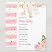 Roze Oerwoud Hot-air ballongeblazen voor een Baby- (Voorkant / Achterkant)