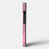 Roze Oerwoud tijgerpatroon Case-Mate iPhone Case (Achterkant / Links)