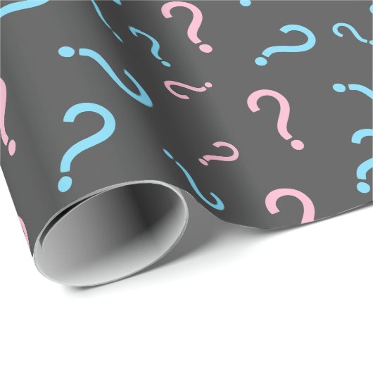 Roze of Blauw Geslacht Cadeaupapier (Rol Hoek)