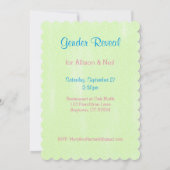 Roze of Blauw Geslacht Kaart (Achterkant)