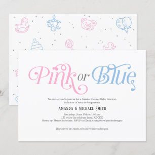 Roze of Blauw, Jongen of Meisje, Modern, Genderont Kaart