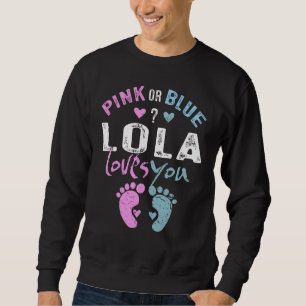 Roze of Blauw Lola Loves You Oma voor Grandpare Trui