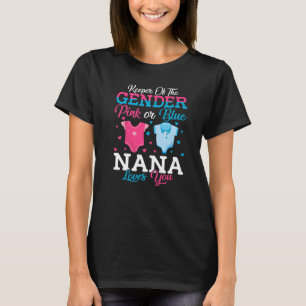 Roze of blauw Nana-bewaarder van de genachten Nana T-shirt