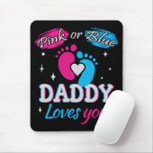 Roze of blauw, papa houdt van je muismat (Met muis)