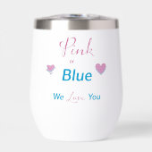 Roze of blauw We houden van je geslacht (Voorkant)