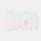 Roze of blauw, we houden van je! Geslacht Bedankdoosjes (Uitgevouwen)