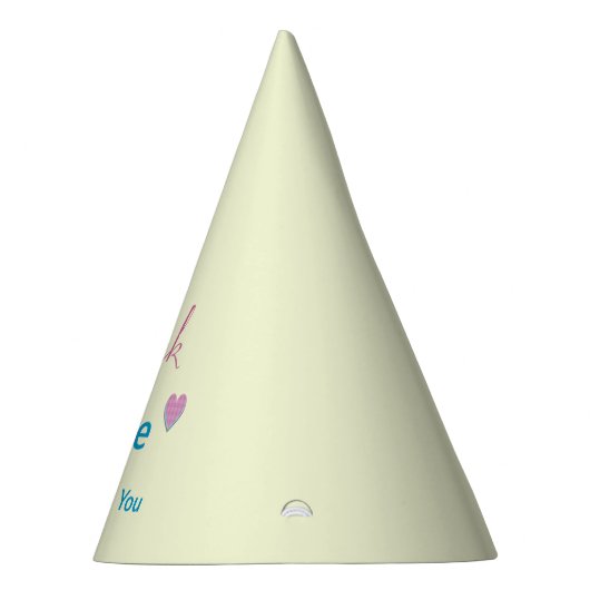 Roze of blauw We houden van je geslacht Feesthoedjes (Rechts)