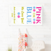 Roze of blauw, we houden van je! Geslacht Spandoek (Insitu)