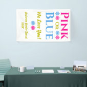 Roze of blauw, we houden van je! Geslacht Spandoek (Beurs)