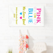 Roze of blauw, we houden van je! Geslacht Spandoek (Insitu)