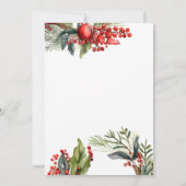 Roze of Blauw Winter Geslacht Onthullen Party Uitn Kaart (Achterkant)