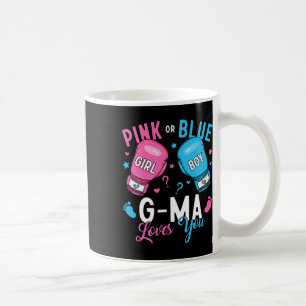 Roze of Blauwe G-MA houdt van je boksen Geslacht o Koffiemok
