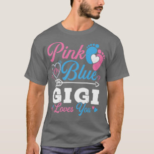 Roze of blauwe Gigi houdt van je klote seksespecif T-shirt