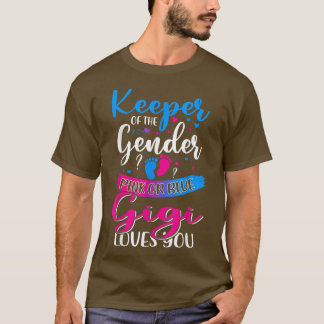 Roze of blauwe Gigi houdt van je seksegerelateerde T-shirt
