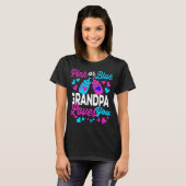 Roze of blauwe GRANDPA houdt van je ouders om cade T-shirt (Voorkant volledig)